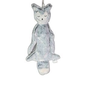 Slumberkins Fox Plush Lovey Gray White 19.5in Stuffed Animal Comfort Toy
